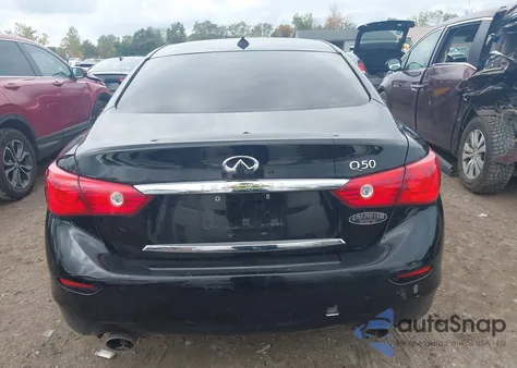 2015 Infiniti Q50 Premium z USA, uszkodzony, nr VIN JN1BV7AP9FM336376